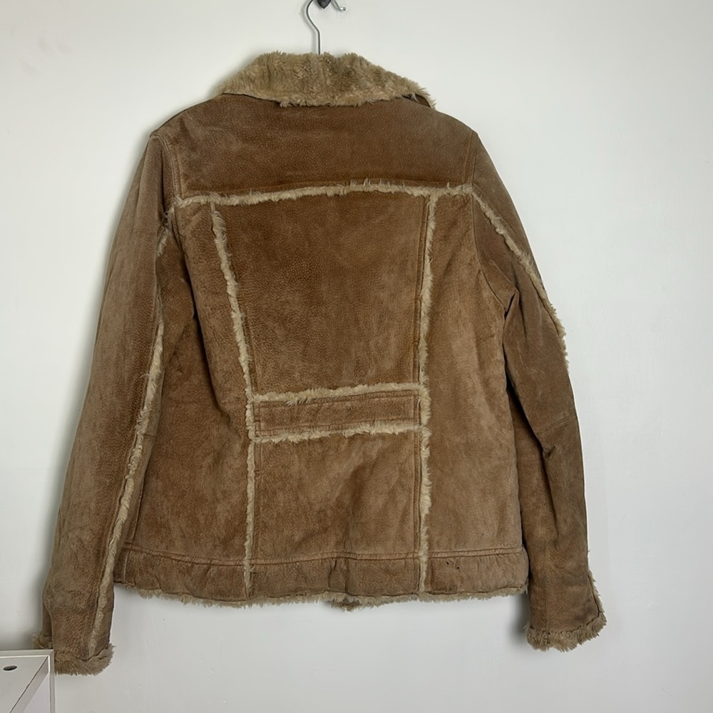 Wilson’s Leather Maxima Suede and Fur Jacket - Picture 2 of 5